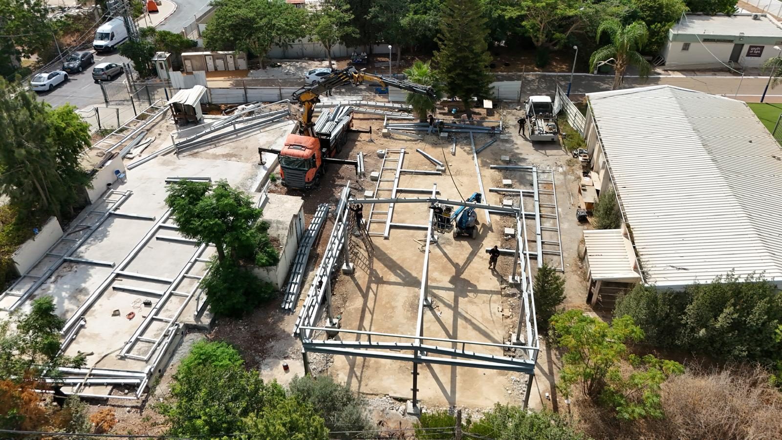 קונסטרוקציית פלדה, פרויקט בצפון (4)