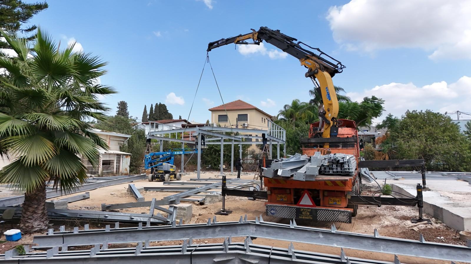 קונסטרוקציית פלדה, פרויקט בצפון (5)